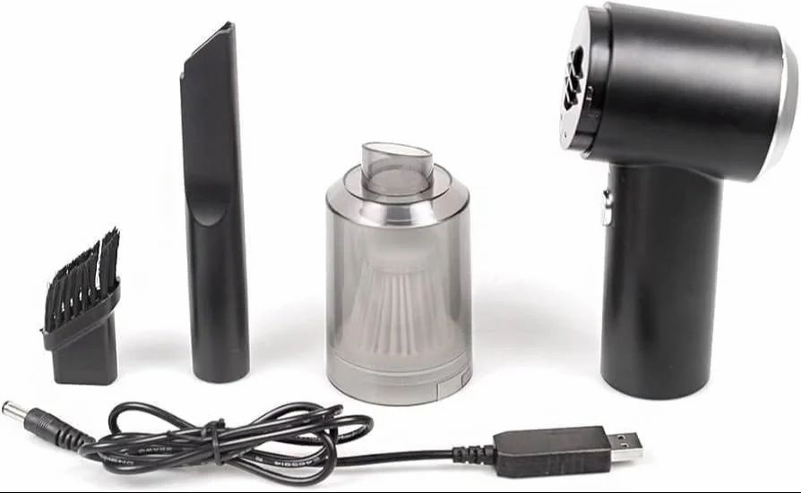 3in1 Portable Vacuum Cleaner With Blower, Usb Rechargeable Wireless Handheld, Traveling